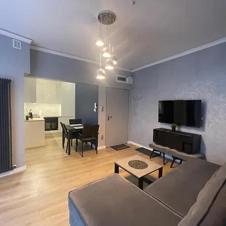 Apartament Navy Blue Z Tarasem Serock Exterior photo